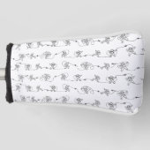 Astronaut Golf Head Cover Headcover (Vorderseite)