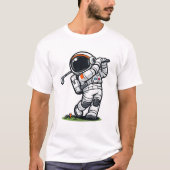 Astronaut Golf T-Shirt (Vorderseite)