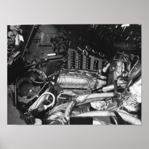 Astronaut Gordon Cooper im Glauben 7 Poster