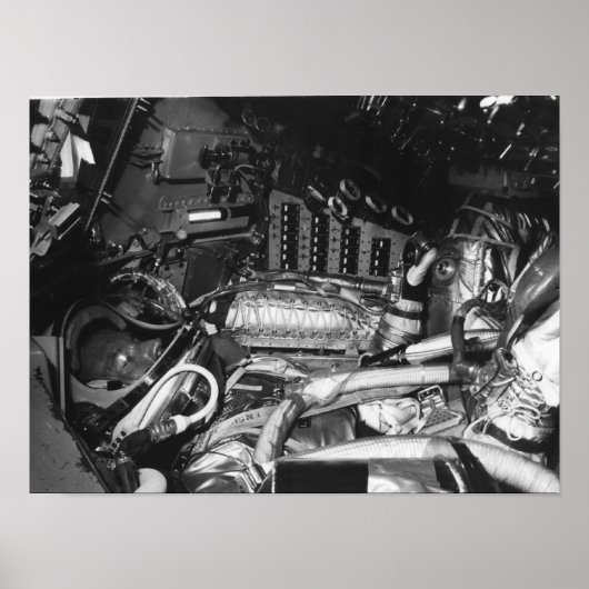 Astronaut Gordon Cooper im Glauben 7 Poster (Vorne)