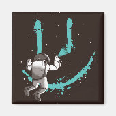 Astronaut Grafitti Magnet (Vorne)