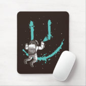 Astronaut Grafitti Mousepad (Mit Mouse)