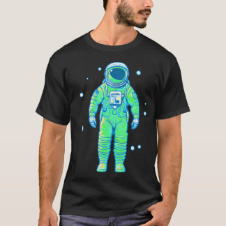 Astronaut Green Glow T-Shirt