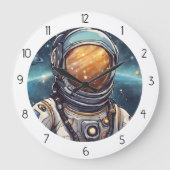 ASTRONAUT GROßE WANDUHR (Vorderseite)