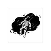 Astronaut Gummistempel (Prägung)
