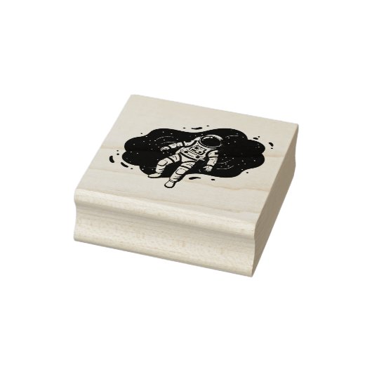 Astronaut Gummistempel (Stempel)