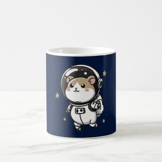 Astronaut Hamster Kaffeetasse (Mittel)