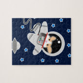 Astronaut Hamster Puzzle (Horizontal)