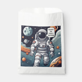 Astronaut Houston, wir haben einen Geburtstag! Geschenktütchen