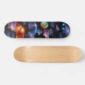 Astronaut im stellaren Weltraum. Von Joe Moriarty Skateboard (Horizontal)