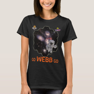 Astronaut im Stephanu2019s Quintet Webb Space Tele T-Shirt