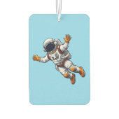 Astronaut im Weltraum Autolufterfrischer (Rückseite)