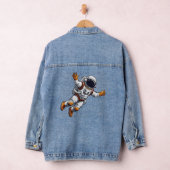 Astronaut im Weltraum Jeansjacke (Hangar)