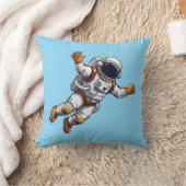 Astronaut im Weltraum Kissen (Decke)