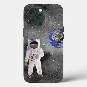 Astronaut im Weltraum mit Planet Erde   Case-Mate iPhone Hülle