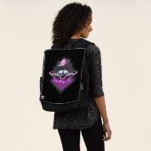 Astronaut im Weltraum schwimmen Rucksack (Ausgewaschen)