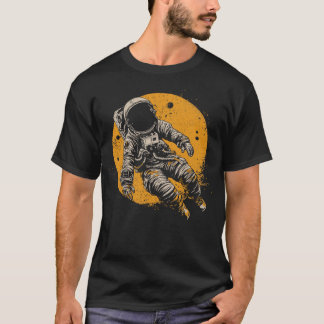 Astronaut im Weltraum T-Shirt