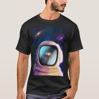 Astronaut im Weltraum T-Shirt