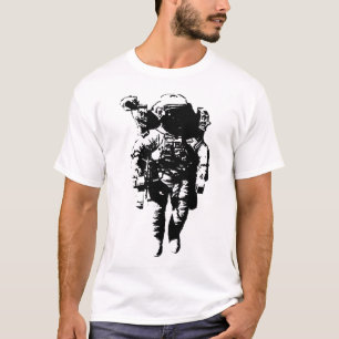 Astronaut im Weltraum T-Shirt