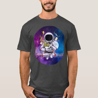 Astronaut im Weltraum verhungern T-Shirt