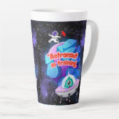 ASTRONAUT IN DER AUSBILDUNG MILCHTASSE (Rechte Ecke)