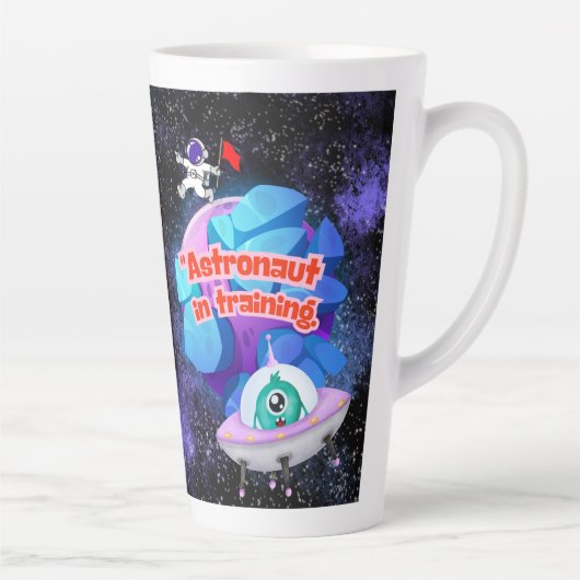 ASTRONAUT IN DER AUSBILDUNG MILCHTASSE (Rechts)