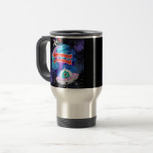 ASTRONAUT IN DER AUSBILDUNG REISEBECHER (Vorderseite Links)