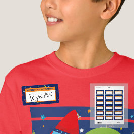 Astronaut in der Ausbildung von Aufklebern für kle Adressaufkleber