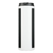 Astronaut in der Raumthermie Thermosbecher (Rückseite)