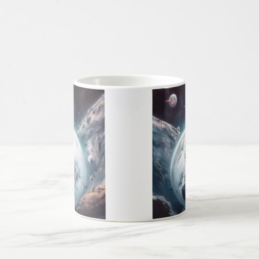 Astronaut in der Tasse der Keramik (Mittel)