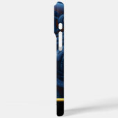 Astronaut in einem schweren, frostigen Raumschiff Case-Mate iPhone Hülle (Rückseite / Links)