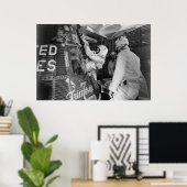 Astronaut in Freundschaft eingelegt 7 Poster (Heimbüro)