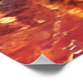 Astronaut in Paris Poster (Ecke)