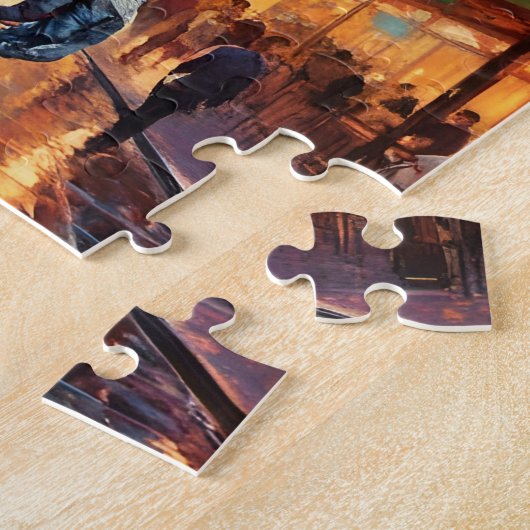 Astronaut in Paris Puzzle (Seite)