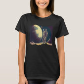 Astronaut In Space Artwork 1 T-Shirt (Vorderseite)