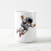 Astronaut in space kaffeetasse (Mittel)