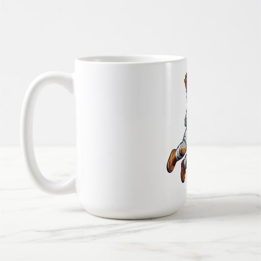 Astronaut in space kaffeetasse (Links)