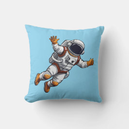 Astronaut in space kissen