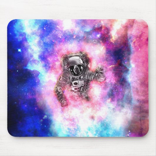 Astronaut in space mousepad (Vorne)