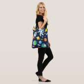 Astronaut in Space Planets and Rockets Pattern Tasche (Am Model)