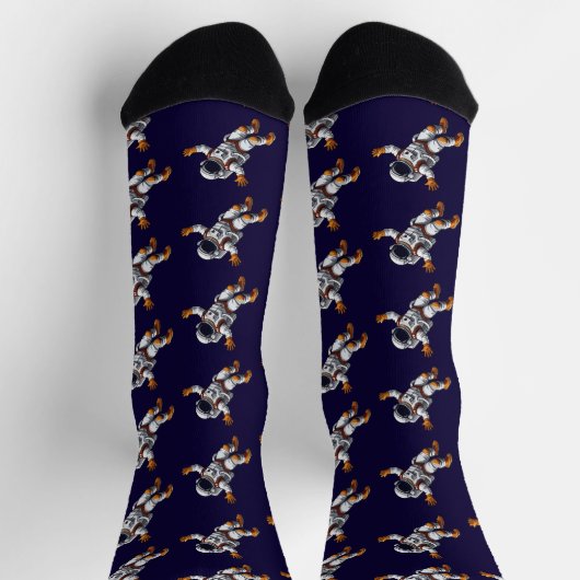 Astronaut in space socken (Oben)