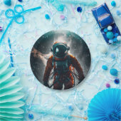 Astronaut in the space pappteller (Party)