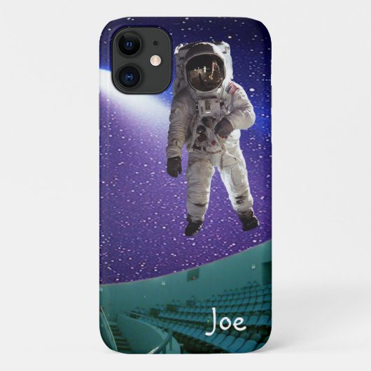 Astronaut iPhone Hülle (Rückseite)