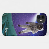Astronaut iPhone Hülle (Rückseite (Horizontal))