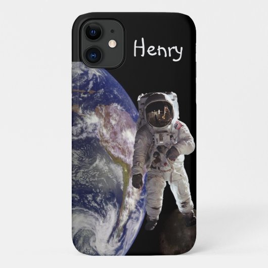 Astronaut iPhone Hülle (Rückseite)