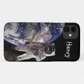 Astronaut iPhone Hülle (Rückseite (Horizontal))