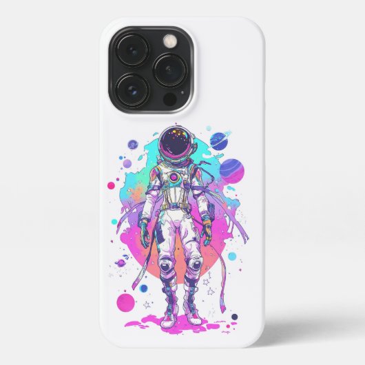 Astronaut iPhone Hülle (Rückseite)