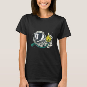 Astronaut Jade Holder Diamond Hände für Jade T-Shirt