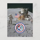 Astronaut James Irwin (Apollo 15) Postkarte (Vorderseite)