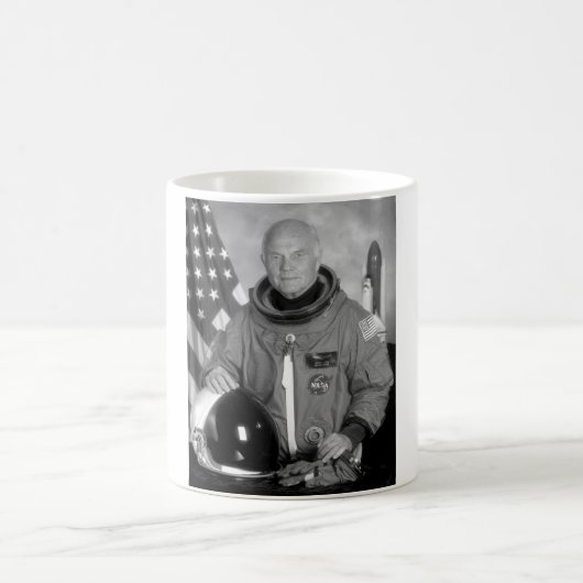 Astronaut John Glenn Kaffeetasse (Mittel)